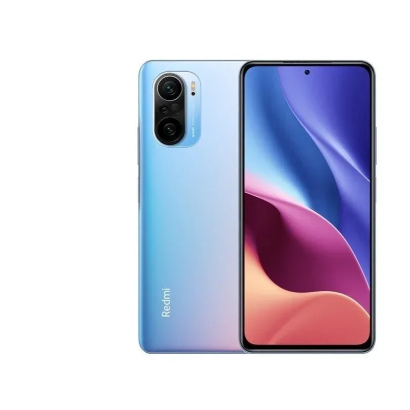 البرامج الثابتة العالمية Xiaomi Redmi K40 Pro الهاتف الذكي Hyper OS 1.0 cecular Snapdragon 888 6.67 بوصة الهواتف المستخدمة بدون شاحن