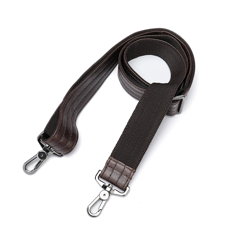 Ceinture de Sac en Cuir et Nylon Réglable, Sangle de Remplacement pour Ordinateur Portable, Bandoulière pour Appareil Photo, Étui à Bombes, Sac à