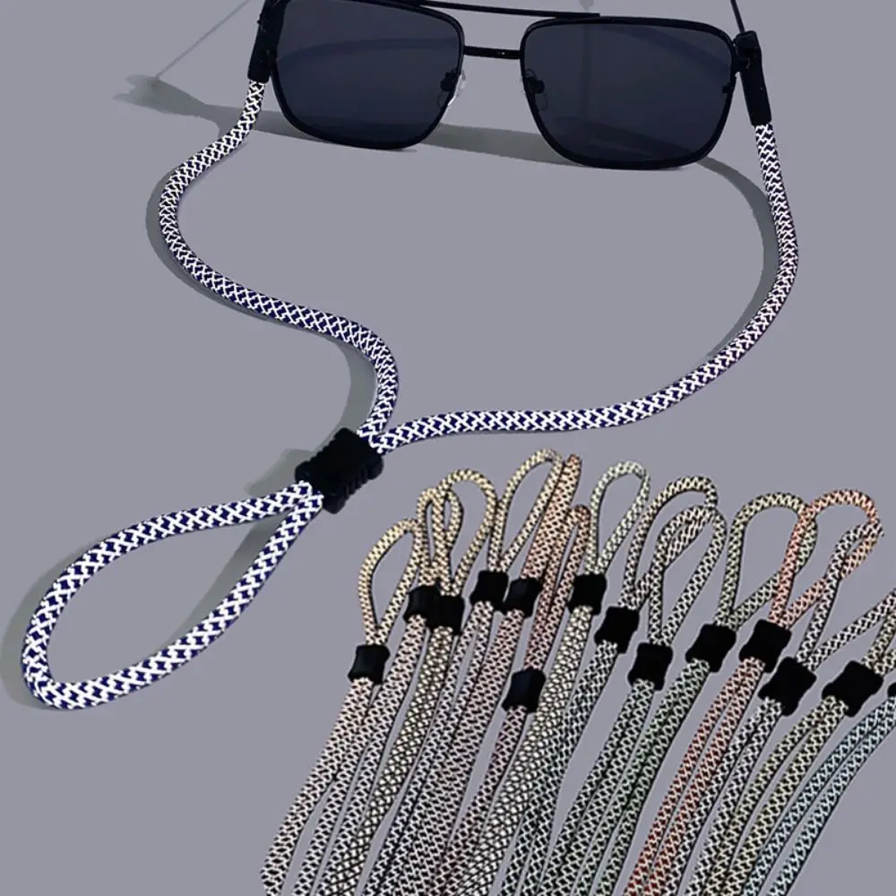 

Sports Sunglasses Rope Non-Slip Reflective Eyeglass Strap Lanyard Strap with Adjustable Buckles Eyewear Cord Holder