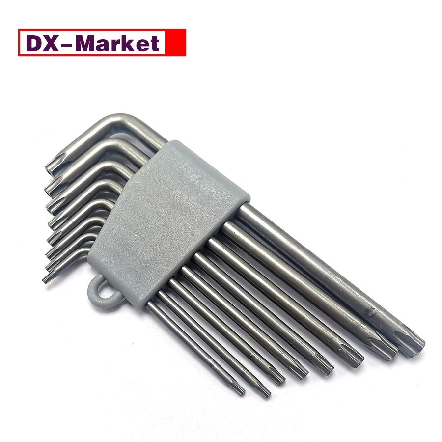 

Набор звездных ключей Torx T9 T10 T15 T20 T25 T27 T30 T40, шестигранный ключ Mini Star Drive, H015