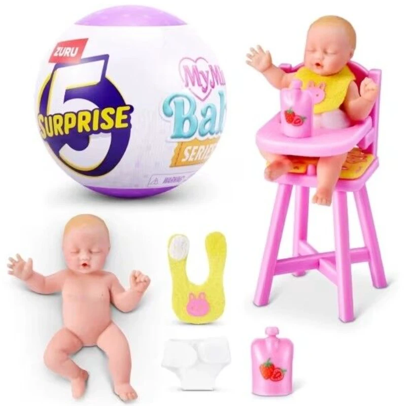 دمية مفاجأة جديدة ZURU Surprise Series2 My Mini Baby هدية العيد للأطفال #3