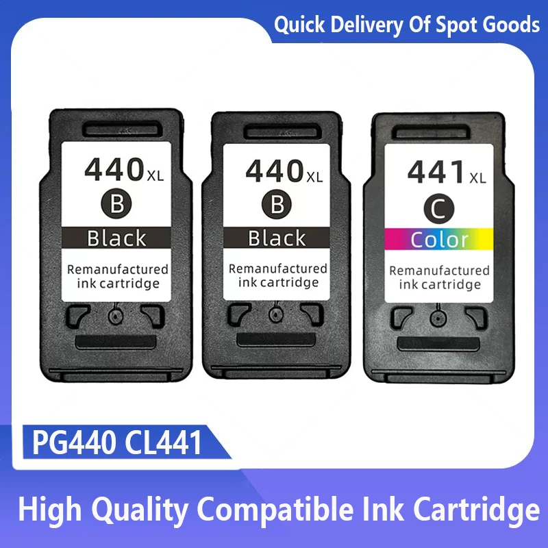 PG440 CL441 Compatible for PG440XL CL441XL PG 440XL Ink cartridge For Canon PIXMA MX374 MX394 MX434 MX454 MX474 MX514 printer