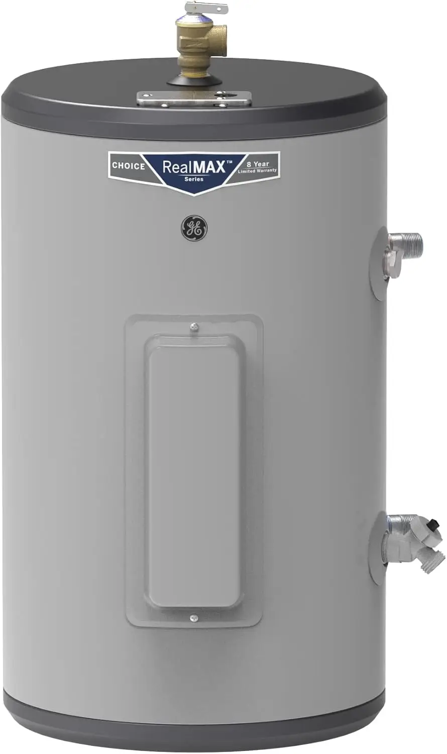 Appliances 10 Gallon Versatile Plug and Play Electric Water Heater with Adjustable Thermostat