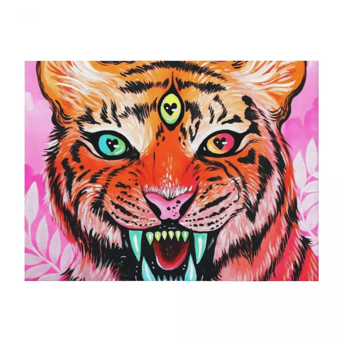 

Tiger Throw Blanket Winter beds Cute Personalized Gift Weighted Blankets