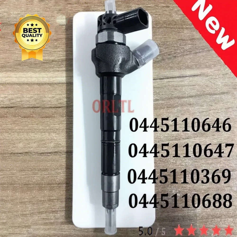 

Diesel Injector 03L130277J 03L130277Q 0445110369 0445110646 0445110647 0445110368 For BOSCH VM AMAROK 2.0/CADDY/GOLF