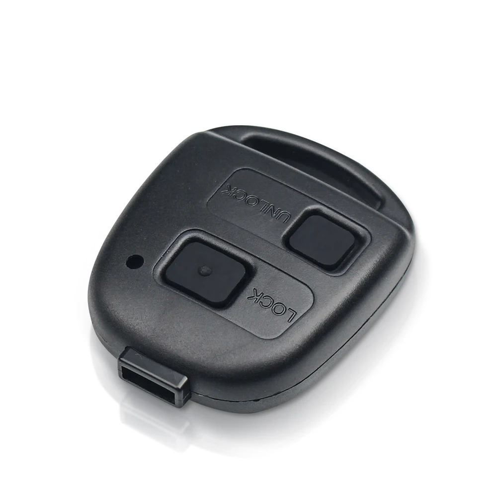 KEYYOU 2/3Buttons Remote Smart Car Key Shell dla Toyota Corolla Camry RAV4 Yaris Carina Avensis Land Cruiser Case Fob Cover
