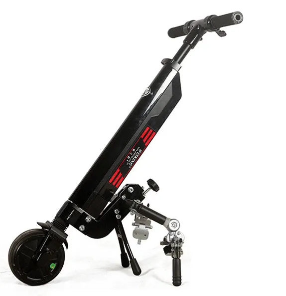 Electric powerful wheelchair trailer rear smart handbike connection for 