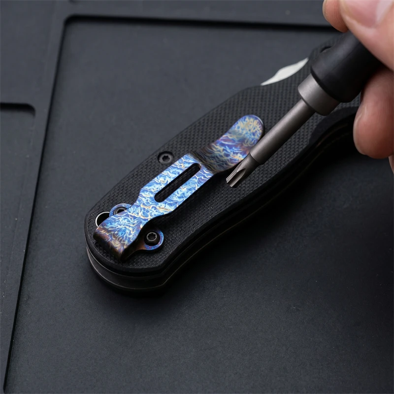 Klip saku pisau lipat paduan t - Edc Carry Clip ulasan dan harga