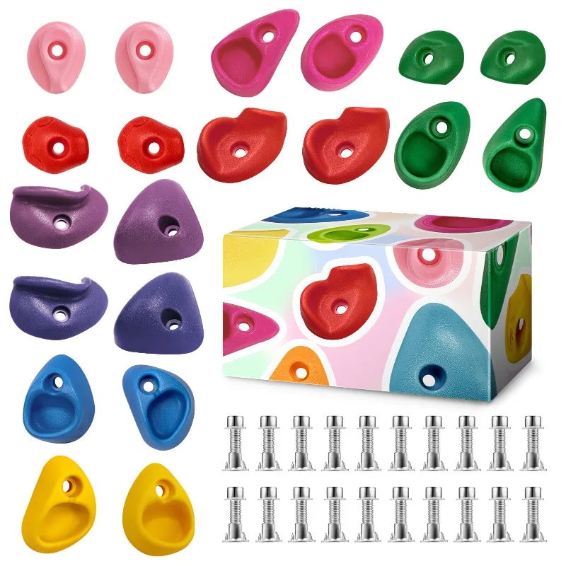 Children's climbing stone set, climbing wall fulcrum, household rock point, kindergarten playground