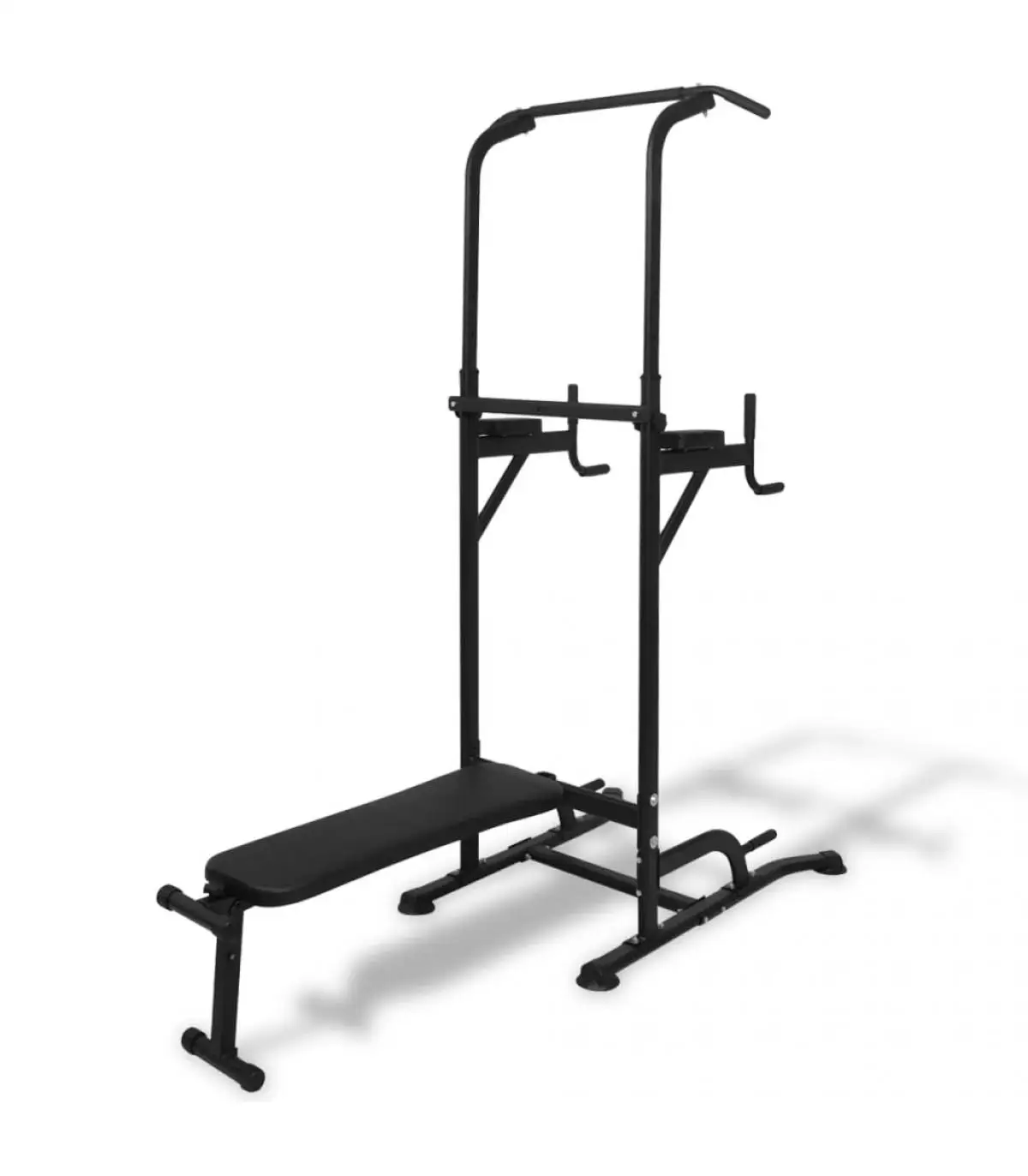 Weight lifting machines Power Tower bodybuilding machine with abdominal bench