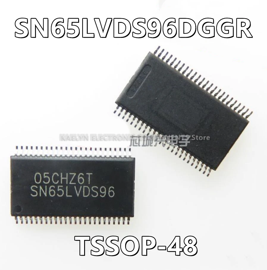 

5Pcs/lot SN65LVDS96DGGR SN65LVDS96 1.428Gbps Deserializer 3 Input 21 Output 48-TSSOP