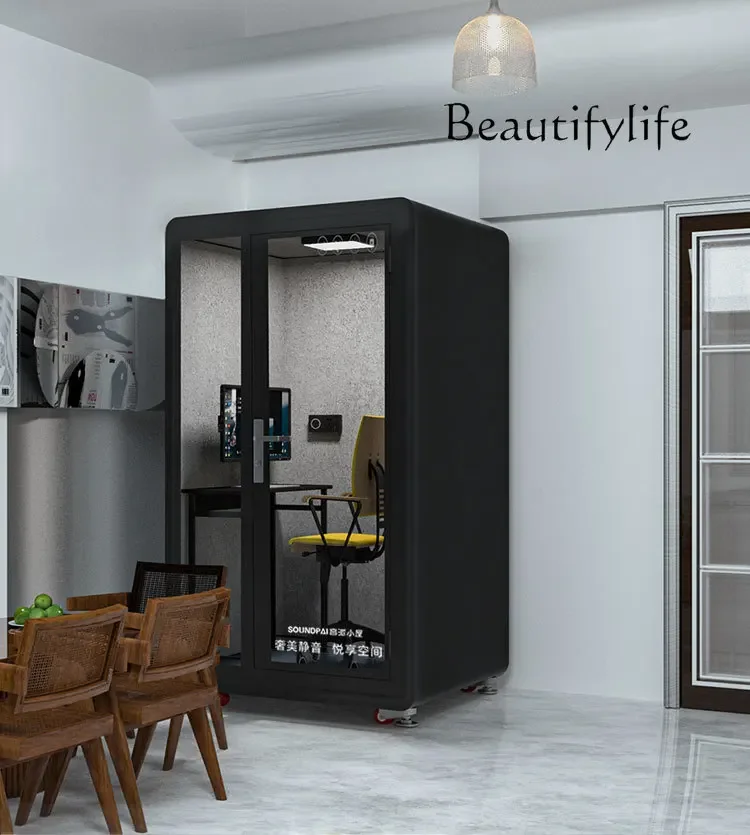 

décoration maison Home Telephone Booth Recording Studio Piano Room Mute Sleep Warehouse Live Studio Movable Disassembly