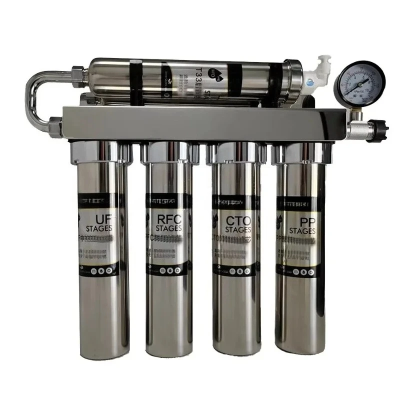 6-level outdoor ultrafiltration purifier, stainless steel water filter