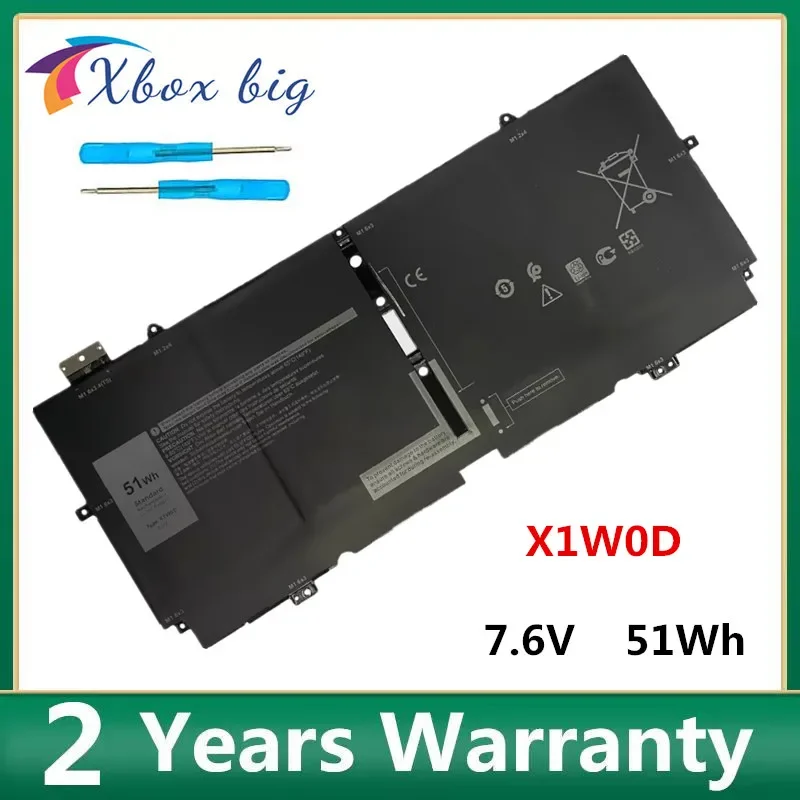 

Аккумулятор для ноутбука 52TWH XX3T7 для Dell XPS 13 7390 9310 2 в 1 P103G001 P103G002 X1W0D 00FDRT