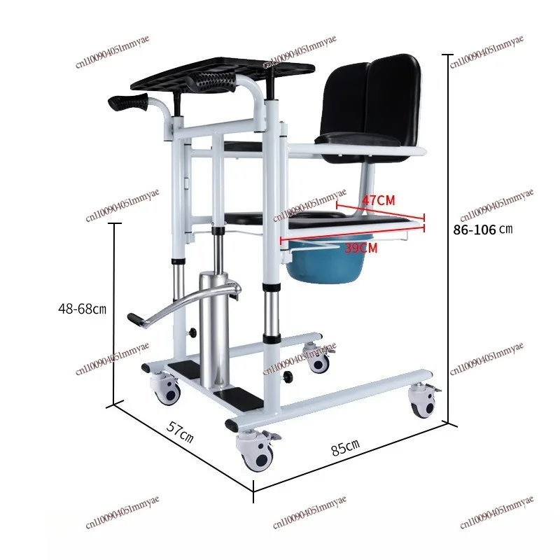 

Lift machine, nursing home hydraulic lift, elderly assistance to get up and rest in bed with wheels, multi-function