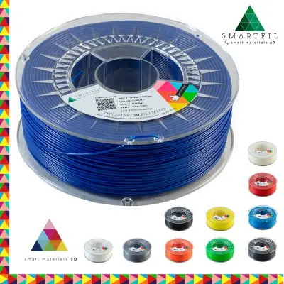 Filament ABS Smartfil 1,75mm 1Kg Smart Materials printer 3D FDM professional Creality Ender Prusa manufactured shipped Spain