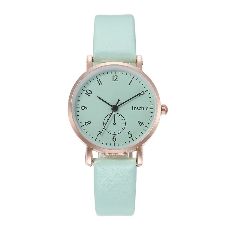 Simple clock digital face Candy colored girls Watch Gift quartz watch