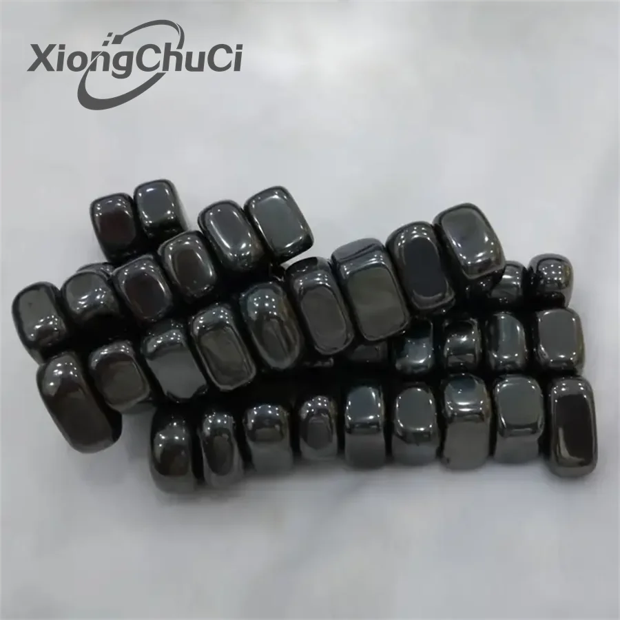 XiongChuCi Magnet kulkas multi-fungsional, Magnet kulkas hiburan penghilang stres blok magnetik hitam Lodestone dipoles