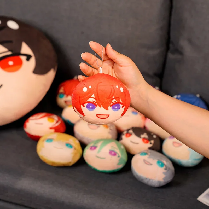 Real Picture Ensemble Stars Plush Toy Cute Amagi Hiiro Sakuma Rei Ogami Koga Ayase  Mayoi Doll Pendant Xmas Gifts For Child