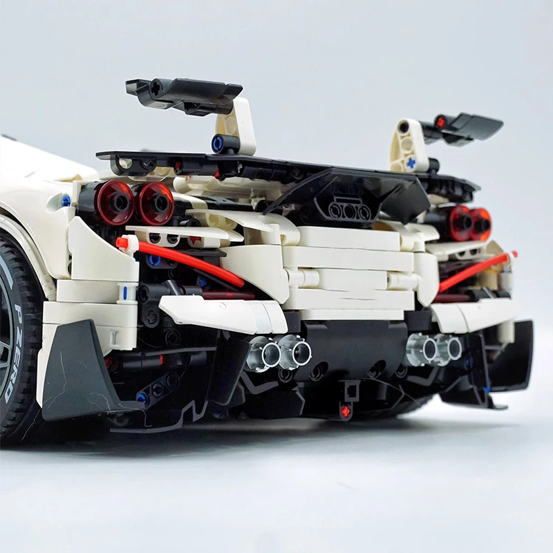 

Персонализированный MOC-JD018 Технический гальванический гоночный спортивный автомобиль F8 Модель Строительные блоки Головоломки DIY Игрушки Рождественский подарок ребенку