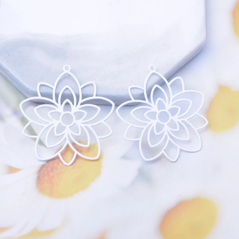 30 Stück/Lot AD3269 36*29mm Messing-Lebensblumen-Anhänger Bunte Schmuck- und Ohrring-Materialien – Detail 8