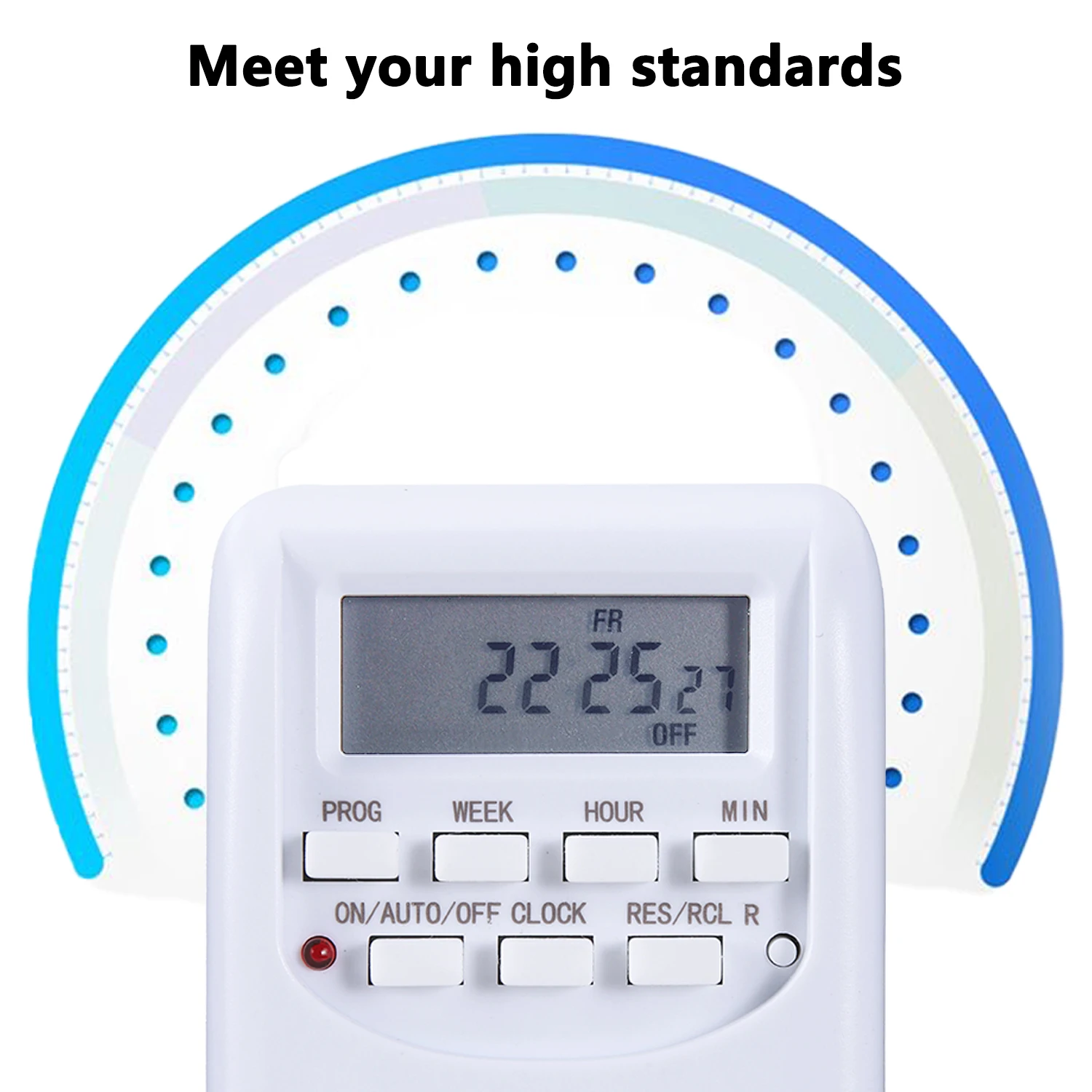 EU Plug Timer Switch Energy Saving Digital Kitchen Timer Week Hour Programmable Timing Socket 220V-240V 50Hz 2300W