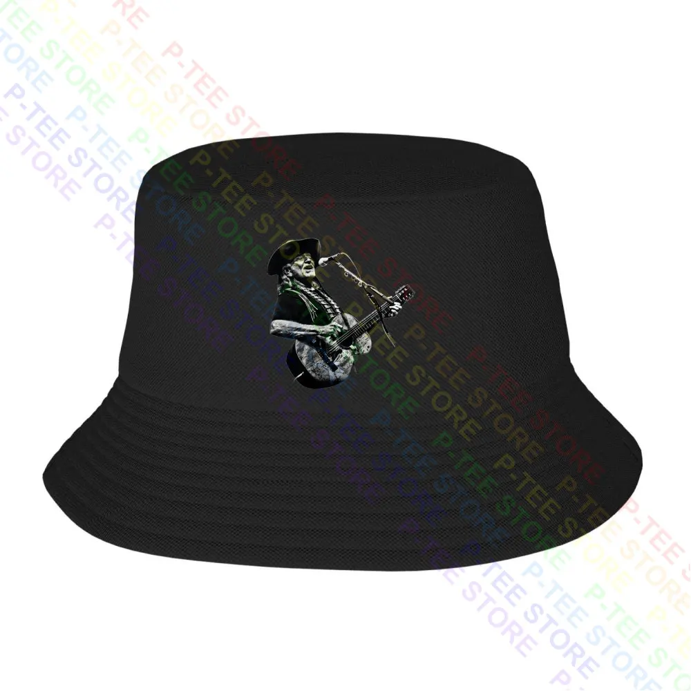 Willie Nelson Texas Country Music Concert Tour Johnny Cash Baseball Cap Snapback Caps Knitted Bucket Hat