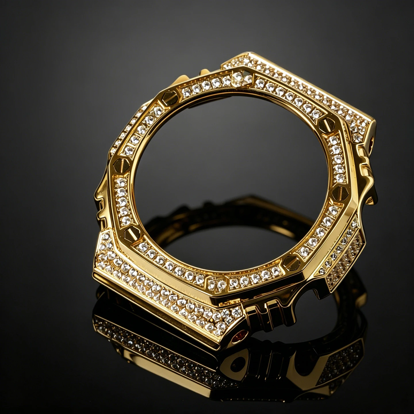 Stainless Steel Case & Strap Mod Kit For Casio G-SHOCK Farm Oak GA-2100 GA-2110 GA-B2100 Series Men Metal New Upgrade Modified image 3