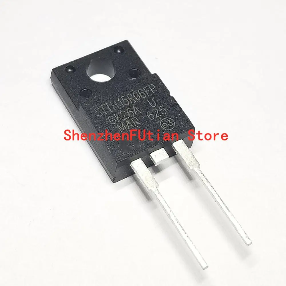 1pcs/lot STTH15R06FP 15R06 STTH15R06 TO-220F-2