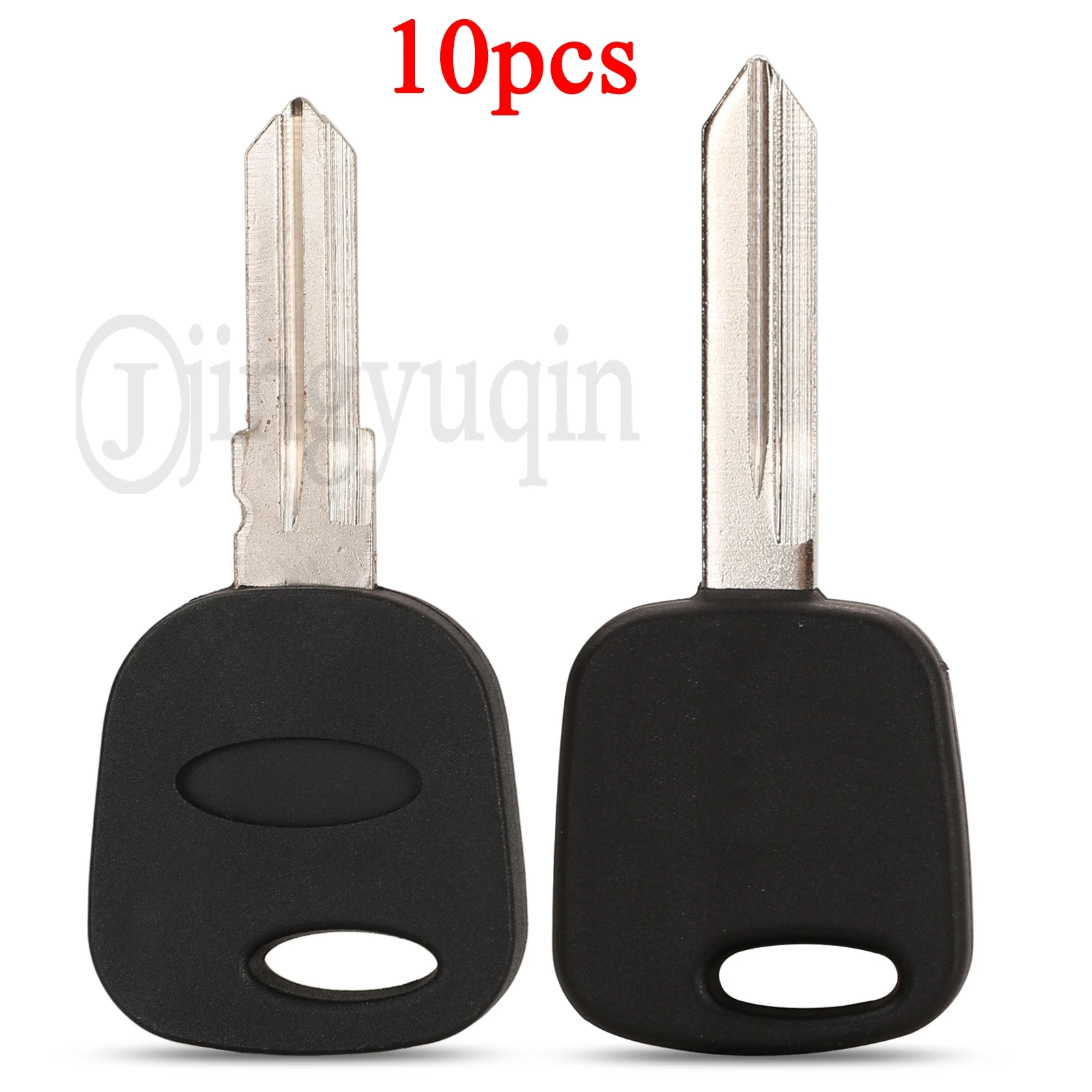 jingyuqin 10pcs For Ford Escape Kuga Maverick Focus Mondeo F-150 Mustang Transponder Remote Car Key Case Shell Fo38 Blade