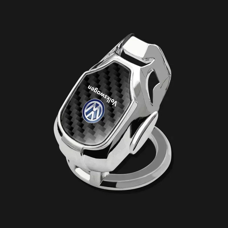 Metal Car One-click Start Stop Button Cover Sticker For VW Scirocco Jetta Beetle Golf Passat Polo Tiguan Sharan Auto Accessories view 3