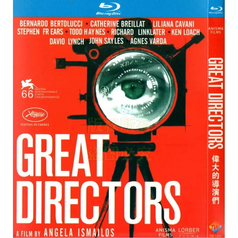 American biography documentary, great directors BD Blu-ray high definition 1 disc