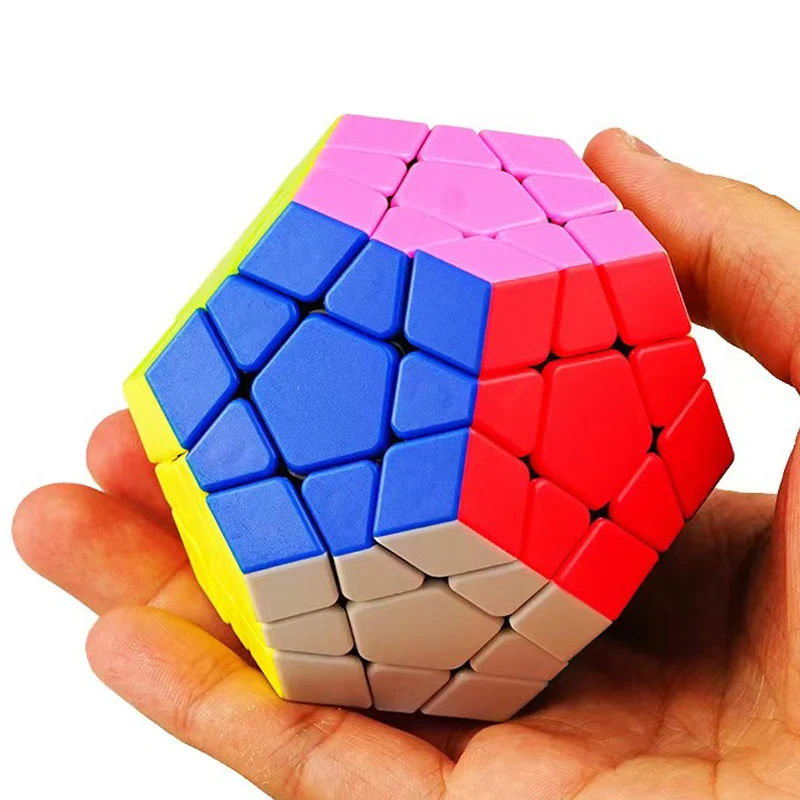 Megaminx Dodecahedron Cube 3x3 Stickerless Speedcube Brain Teaser Educational Toys For Teens Boys Girls антистресс игрушка
