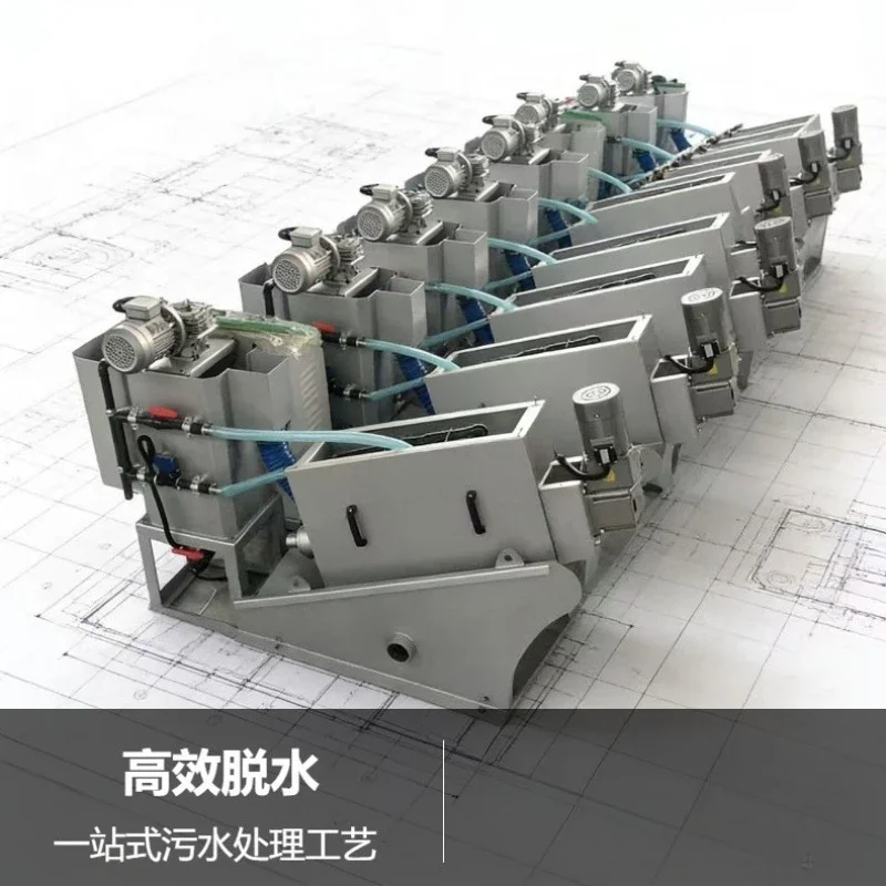 Stacking machine, stacking press dewatering machine, sludge treatment equipment