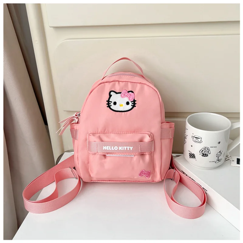 

Новый школьный портфель Sanrio Hello Kitty, милый мультяшный легкий вместительный рюкзак с защитой от пятен