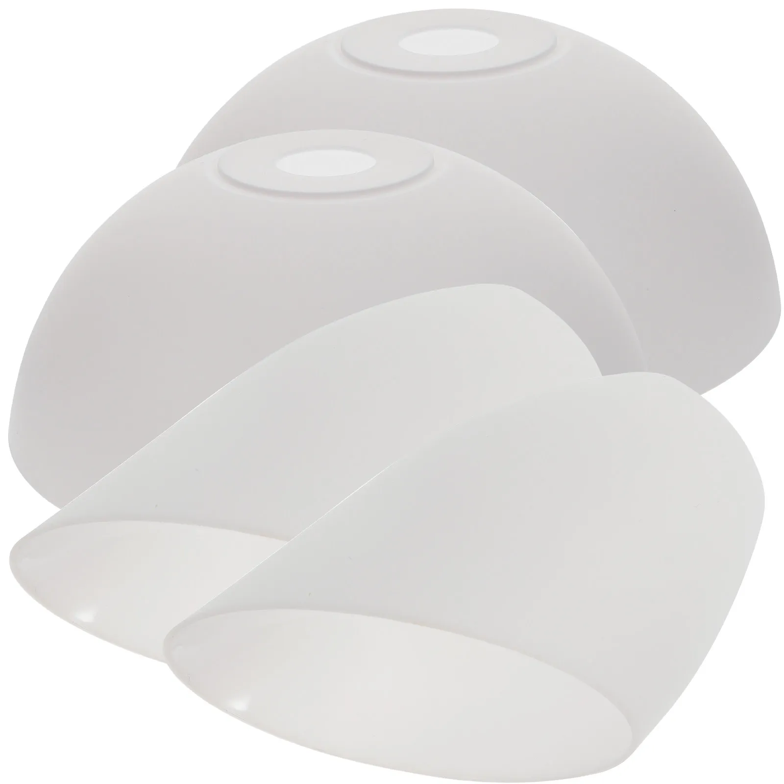 

Набор из 4 пластиковых плафонов для ламп, наклонные, в форме подковы, для теплого света, для напольных светильников, для гостиной, спальни