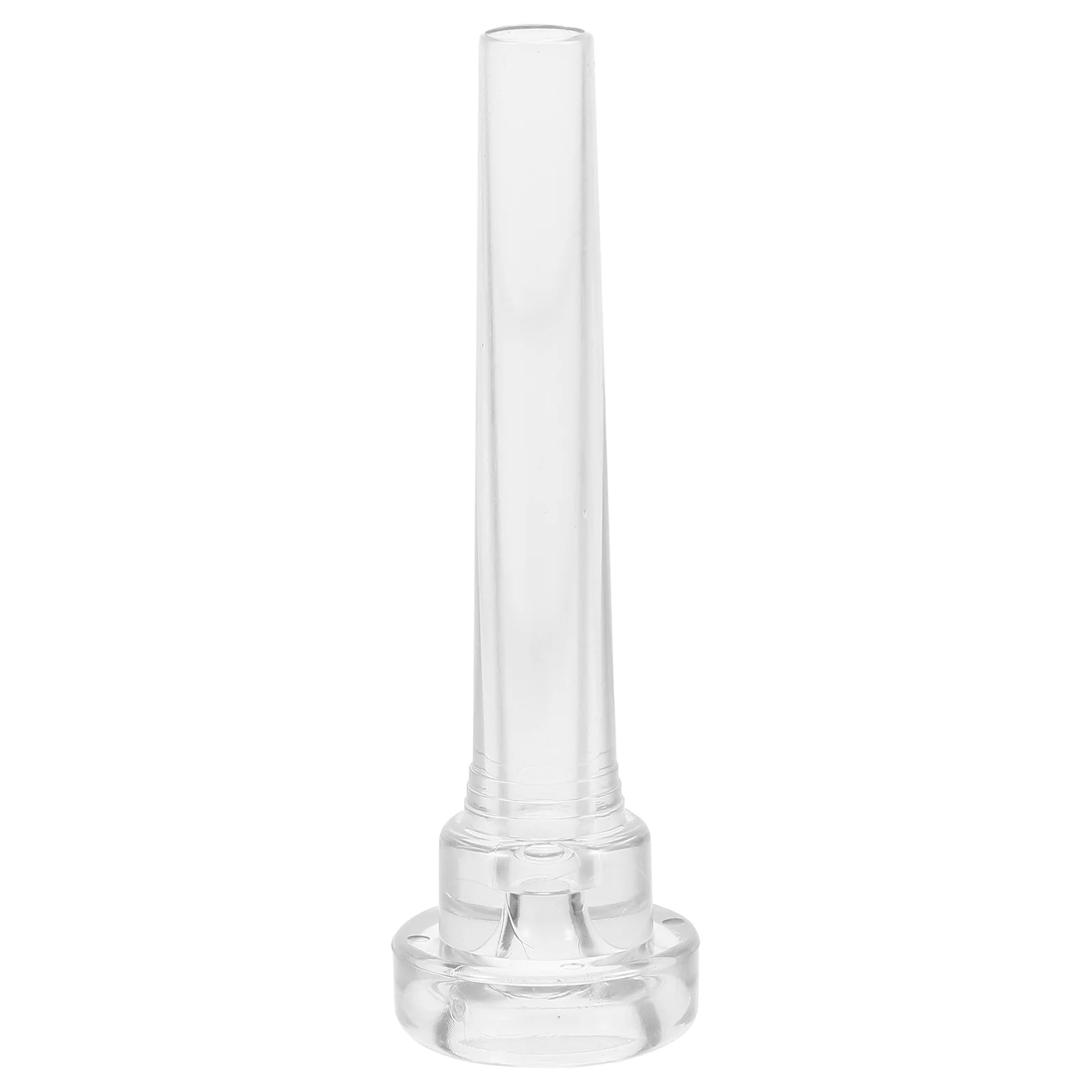 

Trumpet Mouthpiece Black Plastic Lightweight Compact Mellophone Accessories Replacement Parts Beginner Musical