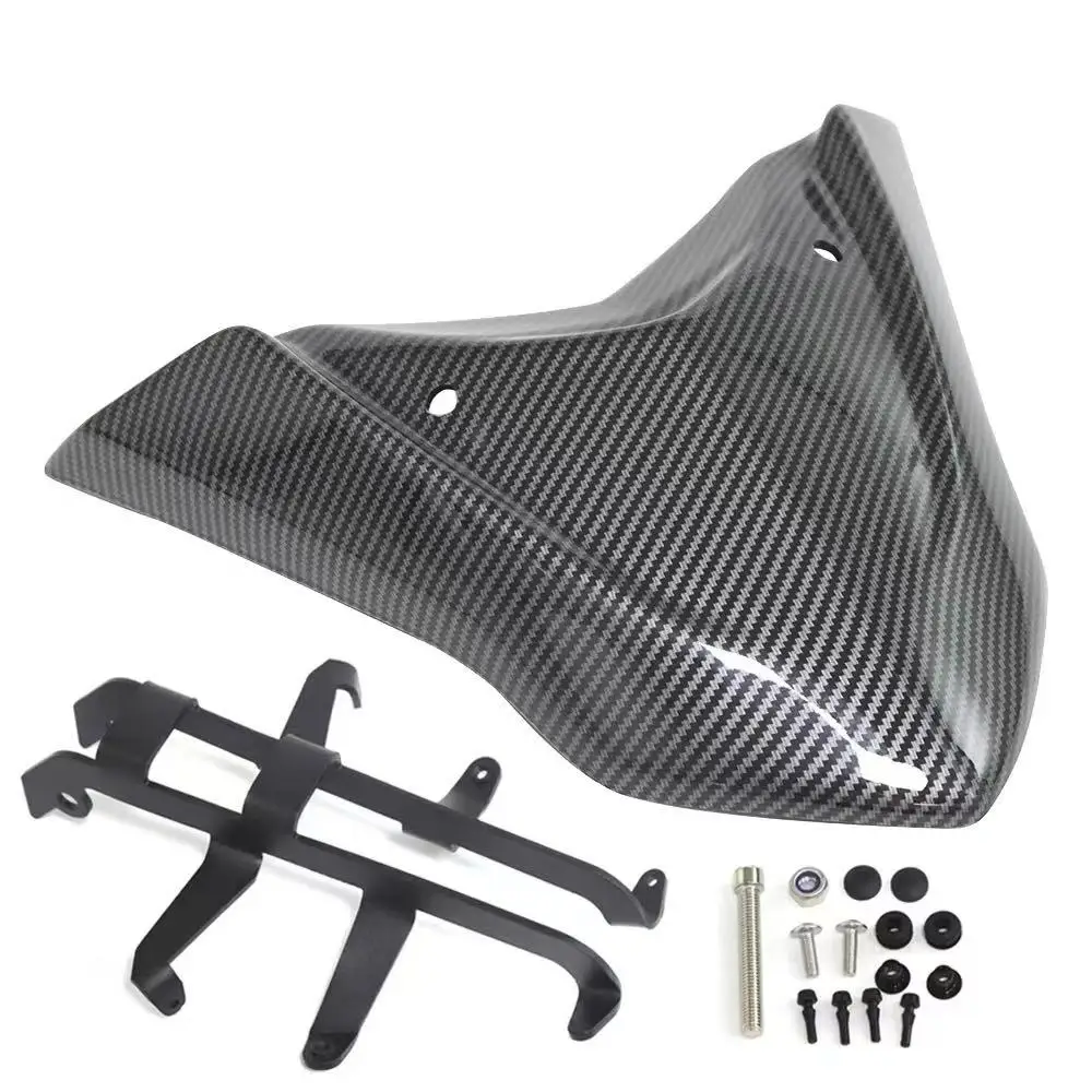 For Yamaha Tenere700 Tenere 700 T7 XT700Z 2019-2024 Motorcycle Front Fender Beak Nose Cone Extension Cover Extender Cowl