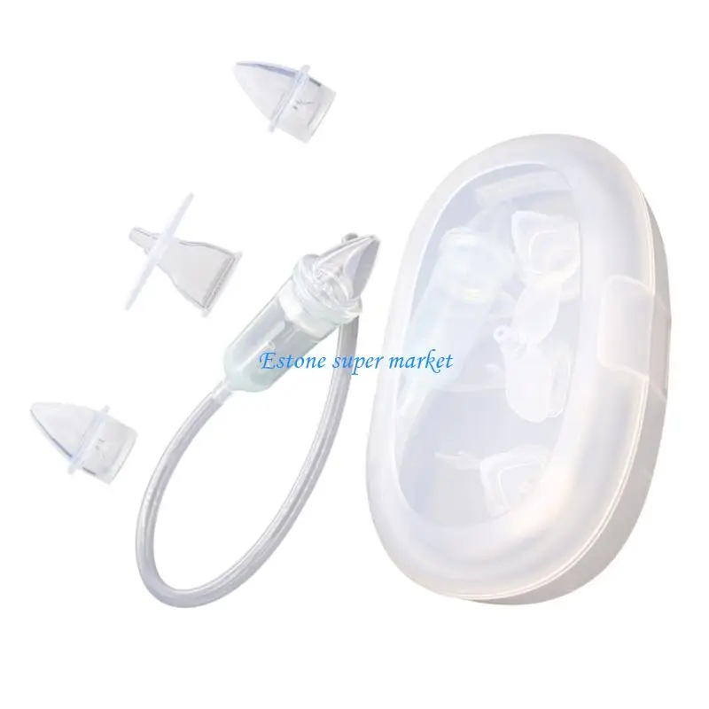 

090B 1 Set Silicone Baby Nasal Aspirator For Newborns And Toddler Booger Remover