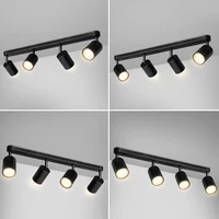 Dimmable Led GU10 Spotlight Clothing Store Background Wall Spotlight 7w 12W Trail Light Surface Mounted Ceiling Spotlight AC 220 5