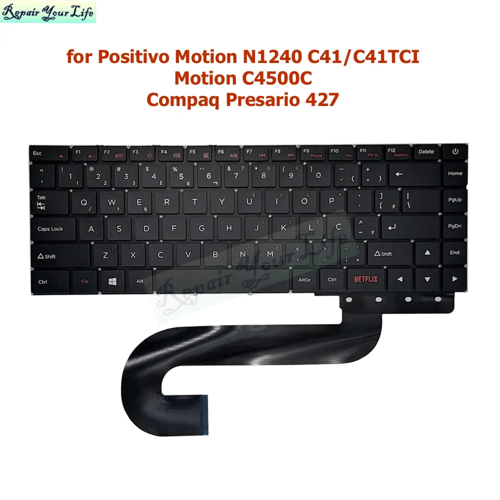 SCDY-315-1 PT-BR Brazil Keyboard for Positivo Motion N1240 C41 C41TCI C4500C Compaq Presario 427 Portuguese Brazilian Keyboards