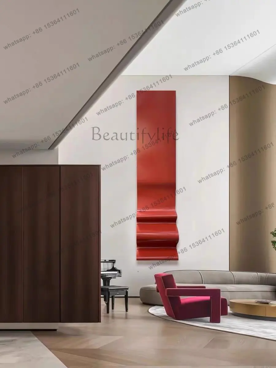 Modern simple and advanced sense empty decorative painting three-dimensional hanging painting on the wall of the hotel entrance