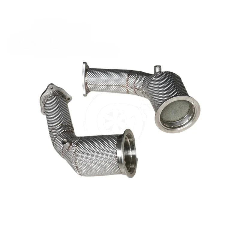 Exhaust For AU DI RS4 B9 RS5 F5 2.9T 18-19 LHD Catted With Heat Shield Without OPF