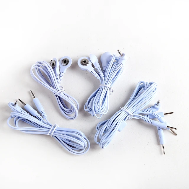 2/4-pin i 2/4-drożne 2,5/3,5 mm przewody porażenia prądem kabel elektroda do stymulatora mięśni terapia masażem dziesiątki akupunktura