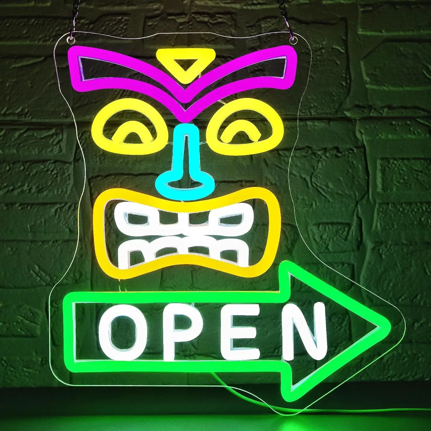 insegna-al-neon-tiki-mask-open-arrow-luci-led-dimmerabili-usb-per-casa-bar-pub-negozio-man-cave-decorazione-murale-regali-per-le-feste