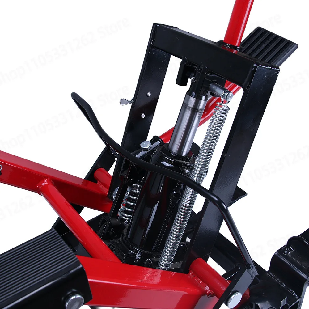 Heavy Duty Motorcycle Hydraulic Lift, Scissor Jack Stand Table for Garage view 4