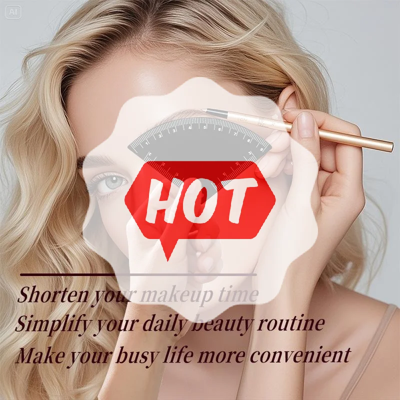 

Линейка для быстрого рисования бровей, инструмент для картирования микроблейдинга, руководство для рисования перманентного макияжа, линейка, принадлежности для татуировки, повторное использование