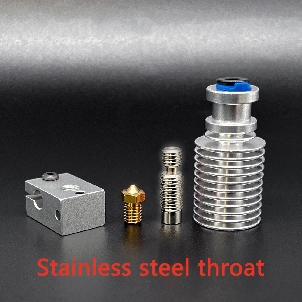 3D Drucker Teile Voron 2,4 Düse Bimetall Throat Druckkopf E3D V6 Hotend Prusa Remote Direct Kühlkörper Extruder Zubehör – Detail 4
