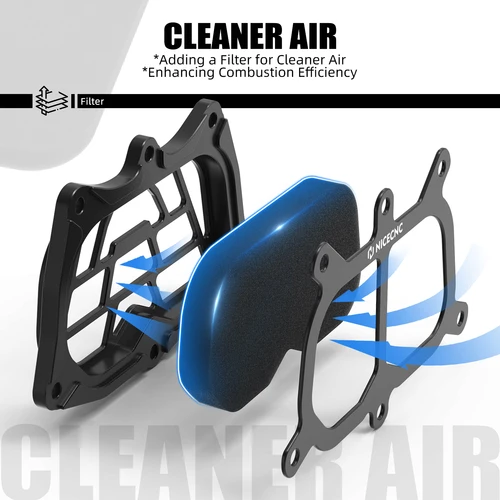 Imagen 2 del producto Para KTM 390 Adventure 2021-2024 125 200 250 390 Duke 2017-2023 cubierta de caja de filtro de aire para Husqvarna Svartpilen Vitpilen 401 21-23