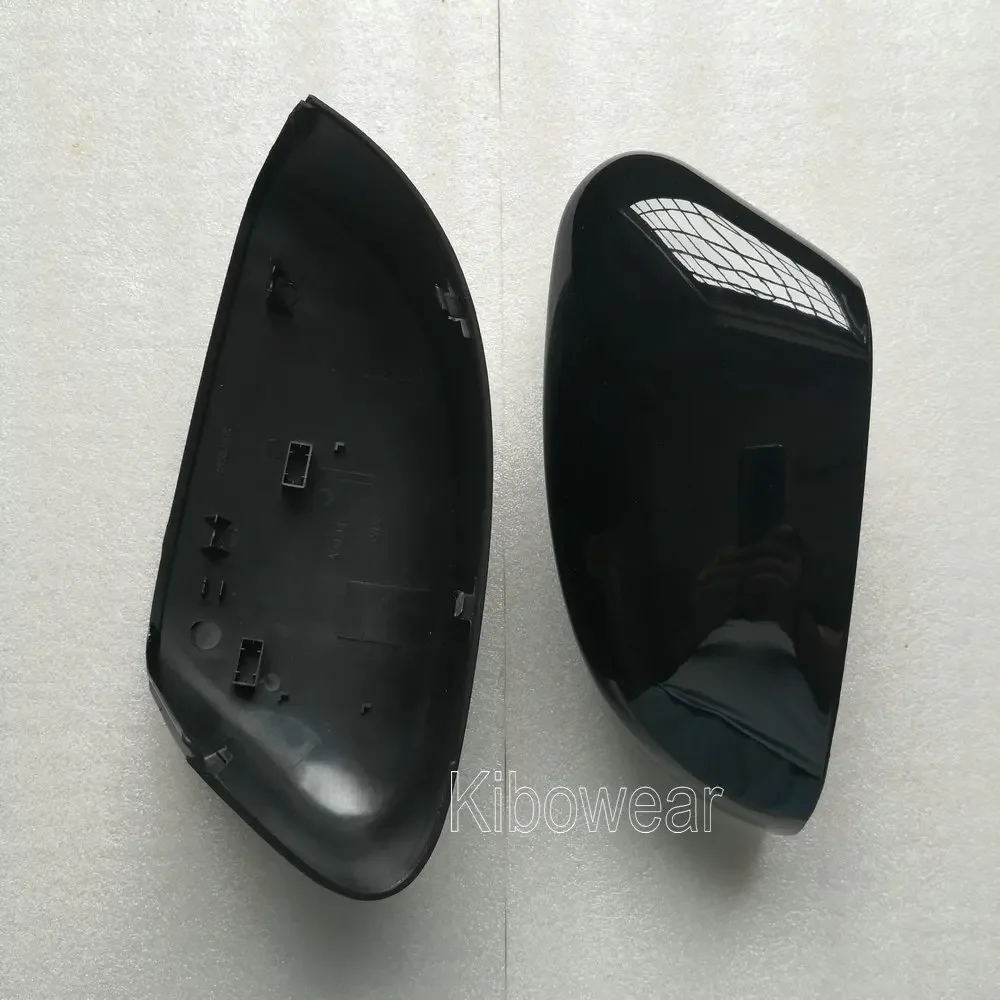 Зеркальные крышки боковых крыльев для Ford Focus II III MK3 MK2 2009 2010 2011 2012 2013 2014 2016 2017 (глянцевый черный), замена